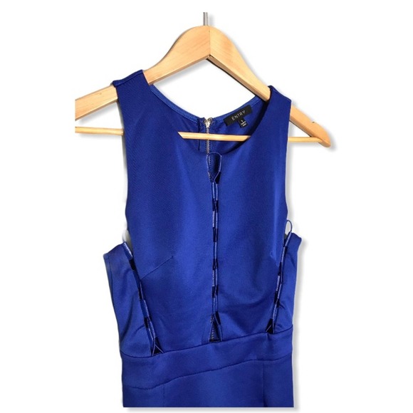 Entry | Royal Blue Dress w/ Chest & Side Cut Outs - Picture 7 of 10